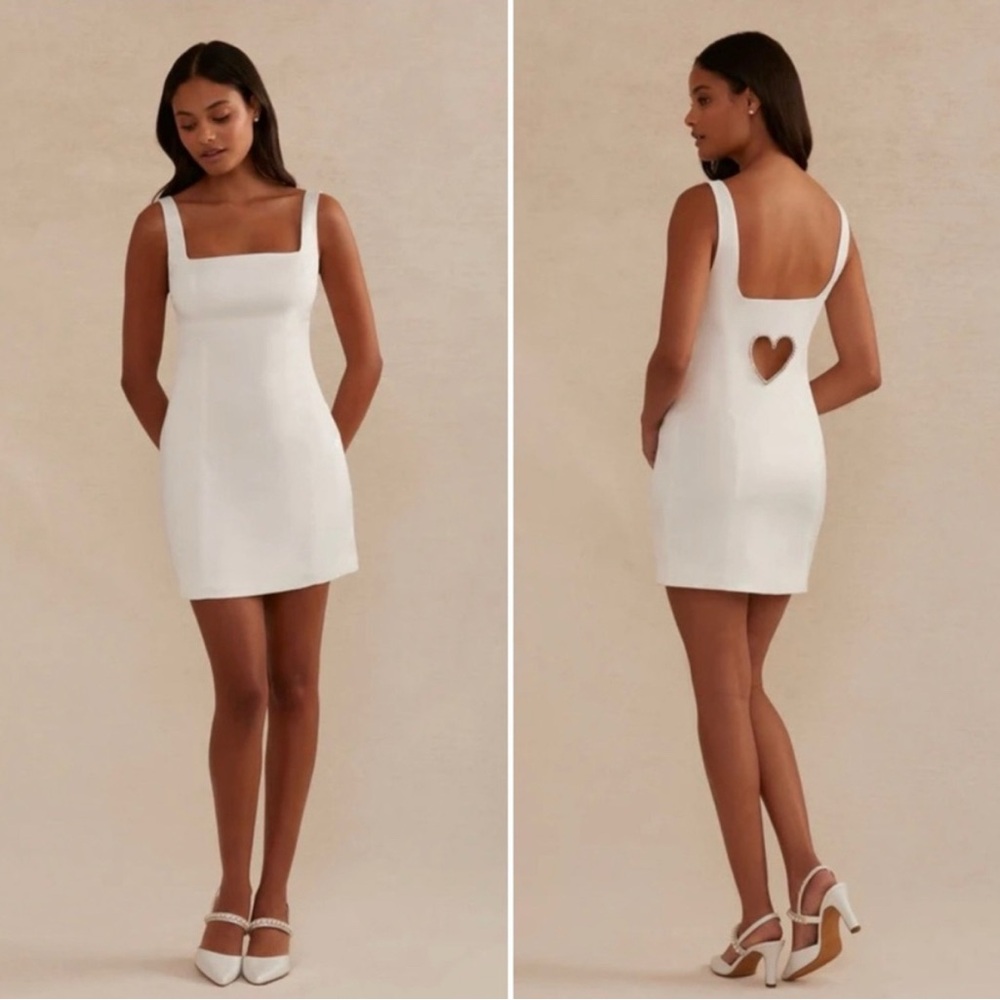 Birdy Grey Matilda Heart Cutout Mini Dress